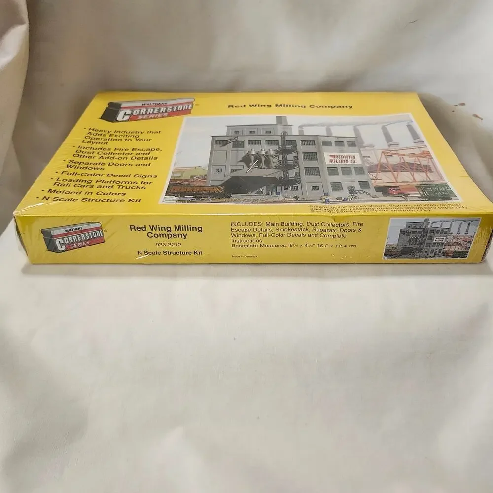 Red Wing Milling Company Kit N Scale Walthers Cornerstone Series Unopened B36